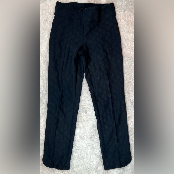 Up! The pant with Thincredible! Fit blue geometric pattern ankle pant Size Small - Picture 2 of 9